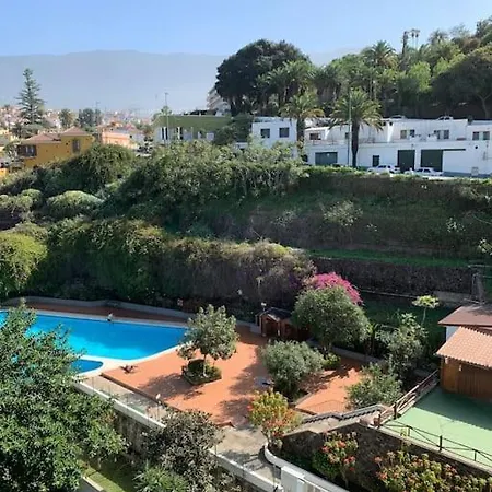 Apartmán Modernes Mit Bergblick Und Grossen Pool Puerto de la Cruz (Tenerife)